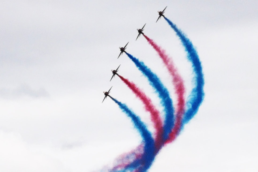 Red Arrows at RIAT 2019