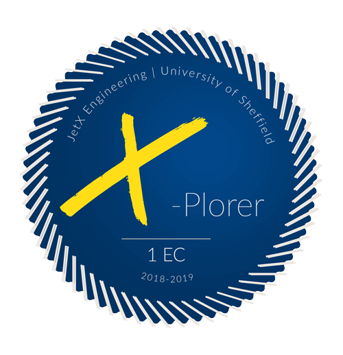 X-Plorer 1 EC Badge