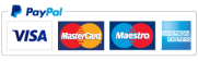 PayPal Accepted Cards